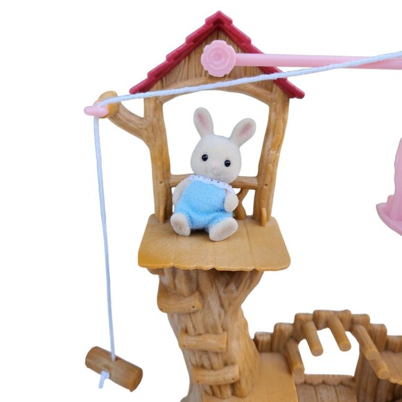Calico Critters Sylvanian Families baby Ropeway Park Playset Toy - Picture 2 of 3